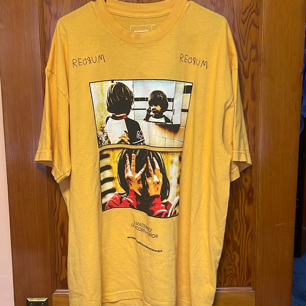 DUMBGOOD TSHIRT- THE SHINING, REDRUM